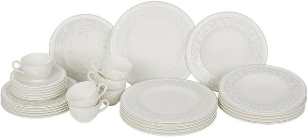 Villeroy & Boch Signature Gray Pearl Basic-Set für 6 Personen / 30 Teile