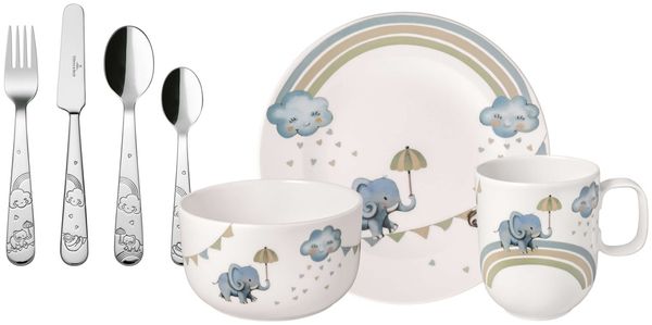 Villeroy & Boch Walk Like an Elephant Kinder-Geschirr 7-tlg.