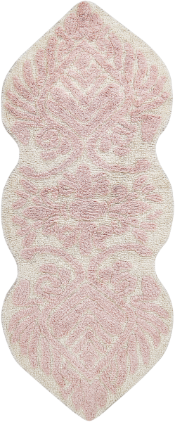 Badematte Baumwolle pastellrosa 150 x 60 cm CANBAR