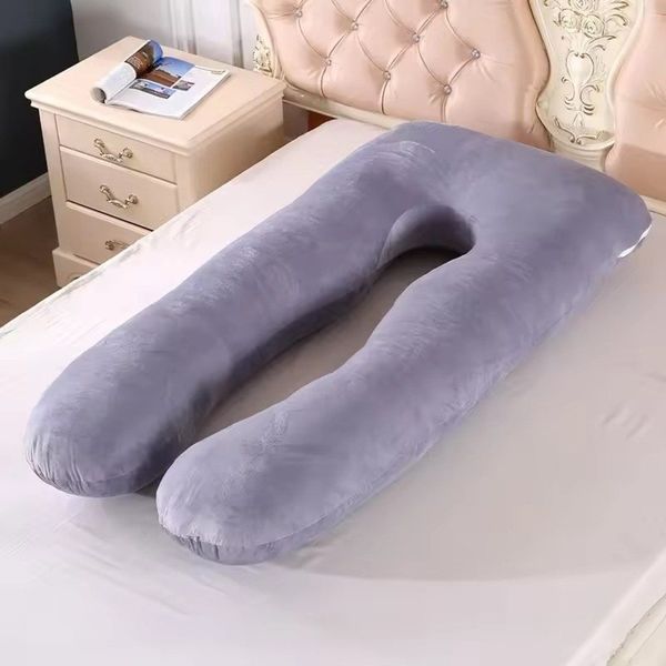 Montegoni Stillkissen 120x70cm Schwangerschaftskissen XL, Weiche Unterstützung für Mütter, Schlafkissen für Schwangere, Pregnancy Pillow, Stillkissen, Seitenschläferkissen