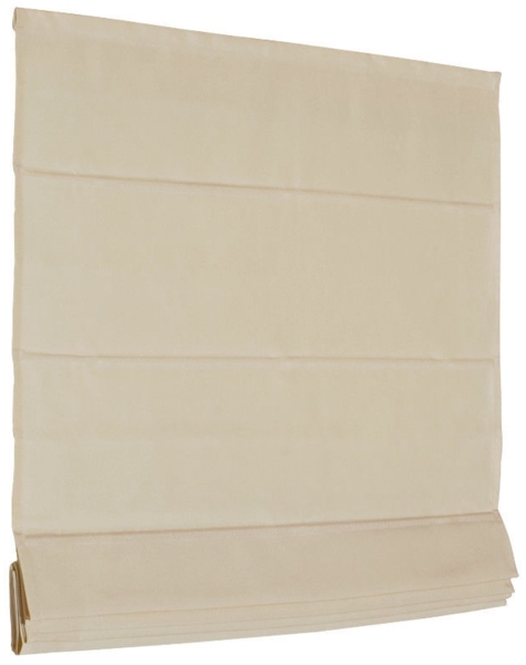 Basic Raffrollo Faltrollo 140x240 cm Beige Raffgardine Bild 3