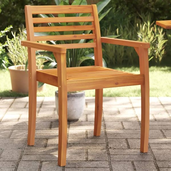 vidaXL Gartenstühle 8 Stk. 59x55x85 cm Massivholz Akazie 3217204