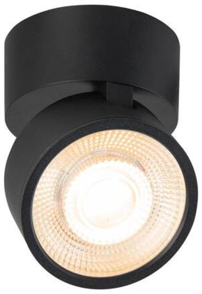 SLV KALU 2.0, Wand- und Deckenaufbauleuchte, PHASE, 2700 K, 10 W, 36°, schwarz - Wand- und Deckenleuchten