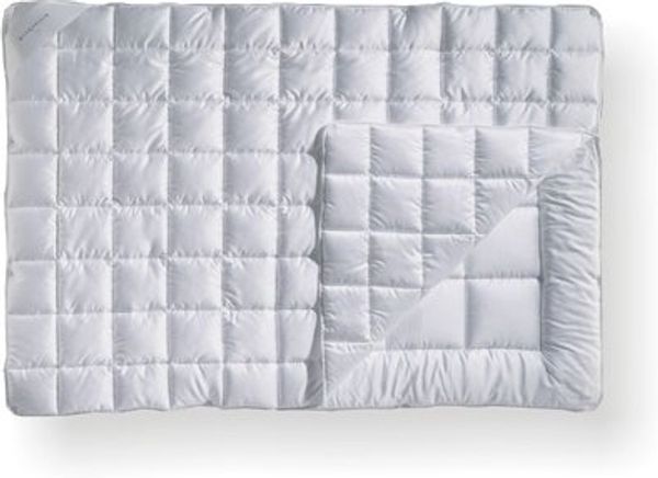 Billerbeck 'S22' Duett-Steppbett, Polyester Weiß, 135x200 cm