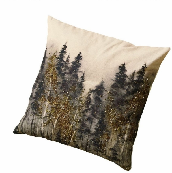 Mirabeau Kissenhülle Kissenhülle Aurignac grau/gold