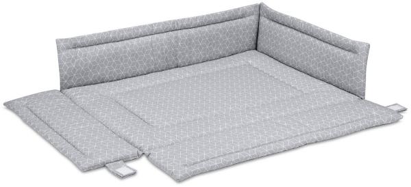 FabiMax Laufgittereinlage 75x100 cm, mit Seitenschutz, mit Klettverschluss befestigt Bild 1