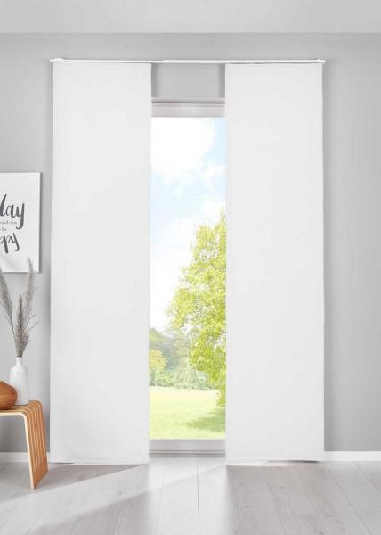 Gardinenbox Schiebegardine (2 St), Paneelwagen, verdunkelnd, Verdunkelung Schiebegardinen »NewYork« 202020680-2