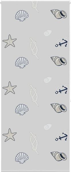 vidaXL Duschrollo 100x240 cm Stoffbreite 96 cm 4014891