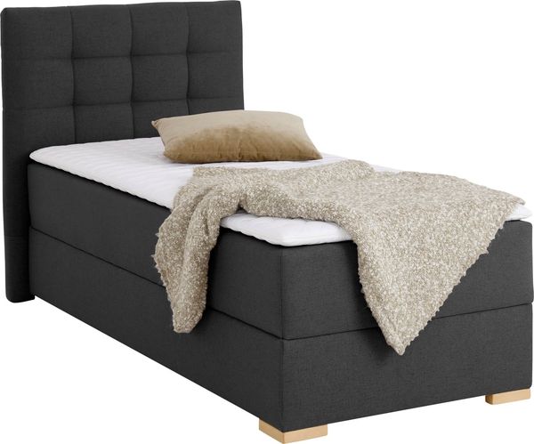 Home affaire Boxbett Olivet mit Bettkasten, in 4 Farben, 4 Breiten, 2 Matratzenarten, auch in Überlänge 220 cm