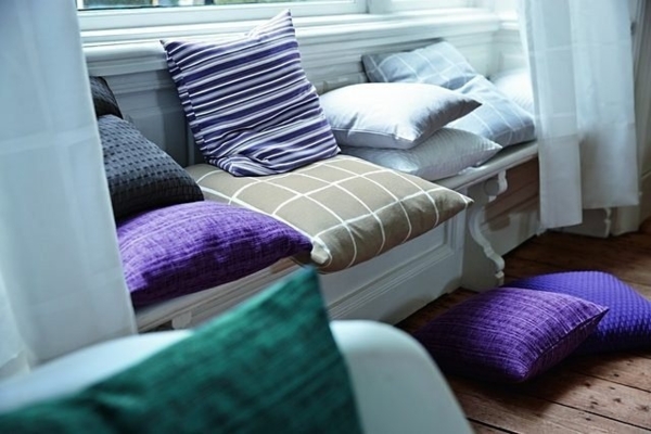 Esprit Dekokissen Stockholm Needlestripe, Kissenhülle ohne Füllung, 1 Stück, Nadelstreifen Bild 2