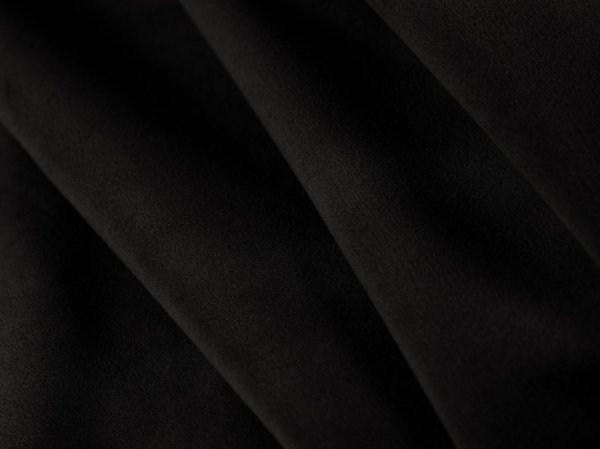 Micadoni Ecksofa Bemy 3-Sitzer Links Samt Schwarz Bild 4