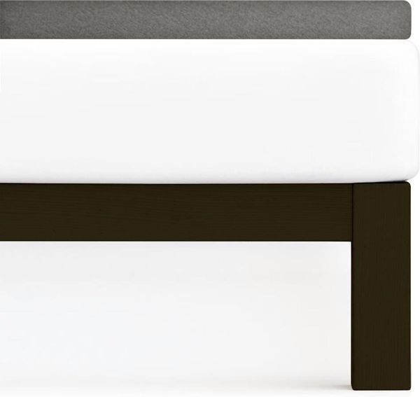 Traumschlaf Flausch Frottee Topper Spannbettlaken|90x190 cm - 100x200 cm| schiefer