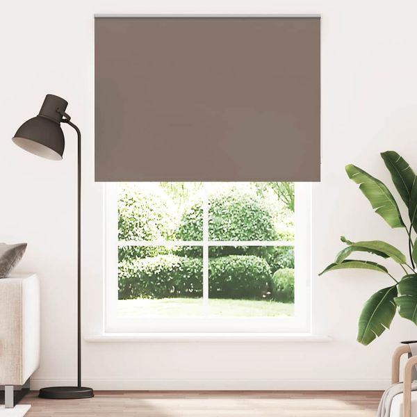 vidaXL Verdunkelungsrollo Kaffeebraun 165x210 cm Stoffbreite 161,6 cm 4011063