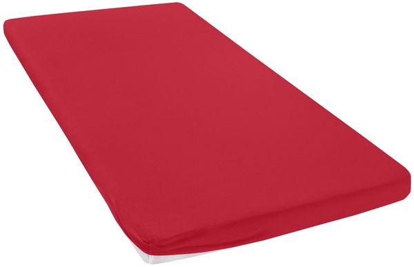 OTTO home Spannbettlaken Topper Basic, in Gr. 90x200, 140x200 oder 180x200 cm, Microfaser-Jersey, Gummizug: rundum, (1 Stück), Baumwolle, Matratzen bis 8 cm Höhe, Bettlaken, Spannbetttuch, Laken