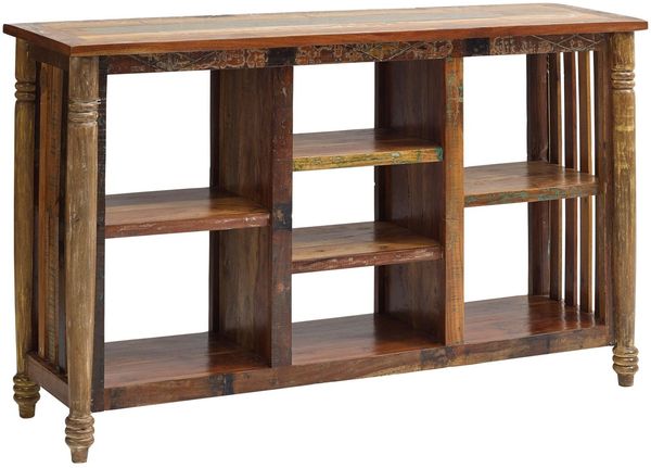 Regal Altholz 150x45x90 mehrfarbig lackiert FABLE #15