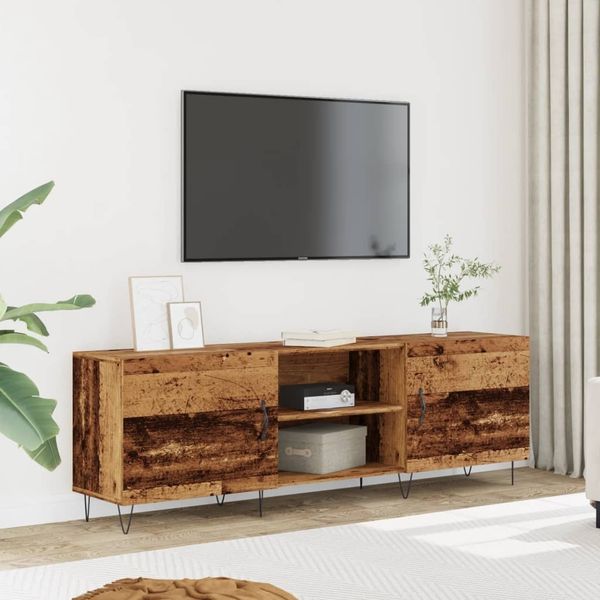 vidaXL TV-Schrank Altholz-Optik 150x30x50 cm Holzwerkstoff 857326