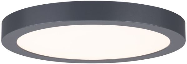 Paulmann No. 70988 LED Panel Abia rund 300mm 22W 2700K Dunkelgrau