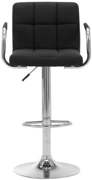 vidaXL Barhocker 2 Stk. Schwarz Stoff [283425] Bild 2