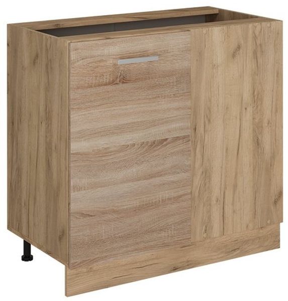 Eckunterschrank R-Line Sonoma 86 cm ohne Arbeitsplatte Vicco Bild 4
