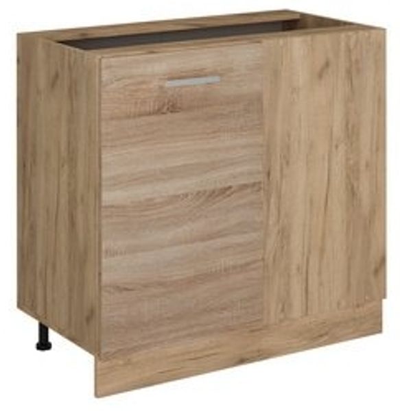 Eckunterschrank R-Line Sonoma 86 cm ohne Arbeitsplatte Vicco Bild 6