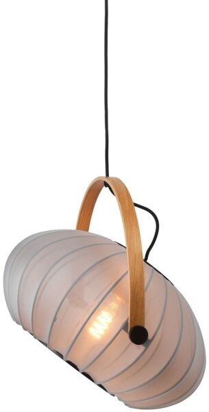 Halo Design 746354 Pendelleuchte DC Textile 40cm Steingrau E27