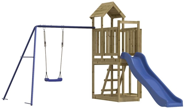 vidaXL Spielturm Imprägniertes Kiefernholz 3155842