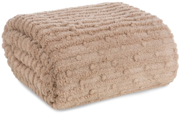 Decke LISA beige 130x170 beige Bild 4