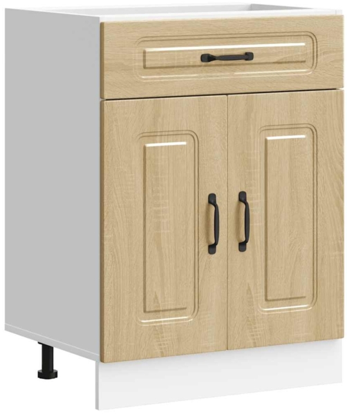 vidaXL Küchenunterschrank Kalmar Sonoma-Eiche Holzwerkstoff 853490