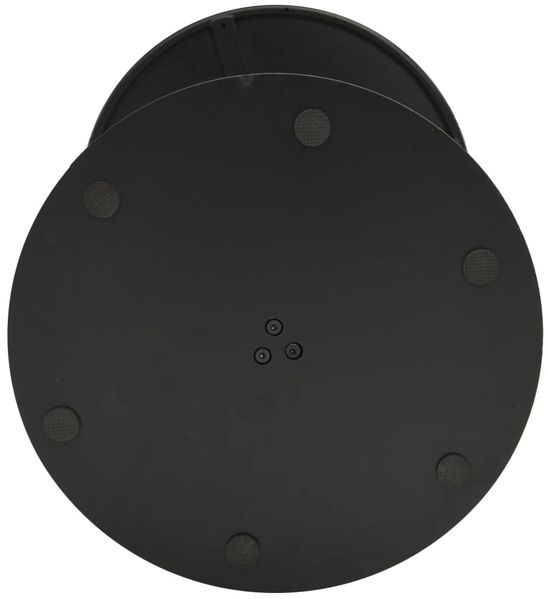 vidaXL Gartentisch Rund Schwarz Ø50x72 cm Stahl 4009308 Bild 6