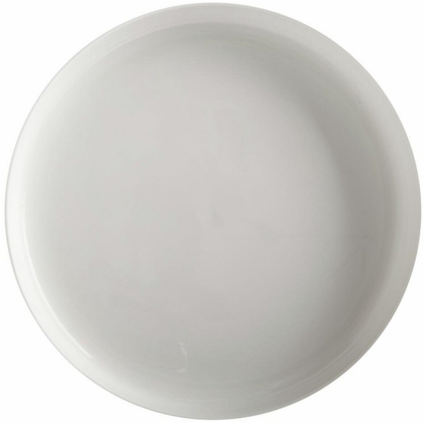 Maxwell & Williams ROUND Platte 33 cm, Porzellan / White Basics / Servierplatte