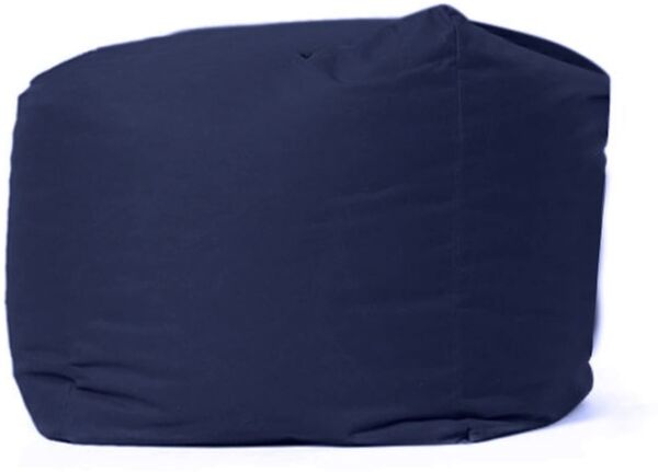 Pouf für den Garten, Dunkelblau