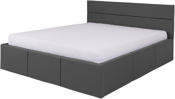 Polsterbett Calabrini 10, Grau