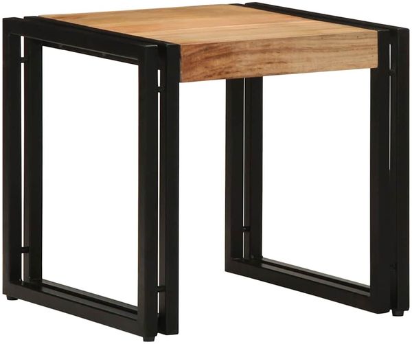 vidaXL Couchtisch Braun 40 x 40 x 38 cm Massivholz Akazie 4102728