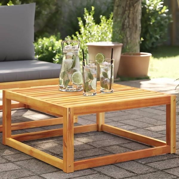 vidaXL Gartentisch 65x65x29 cm Massivholz Akazie 4008157