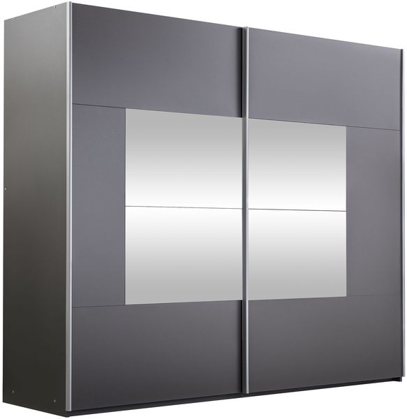 Kleiderschrank Boflet 250 (Farbe: Graphit)