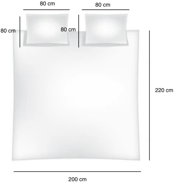 Fleece Bettwäsche aus Polyester, ca. 130 gsm, Grau-Rosa mit Schleifen Bettbezug 200x220 cm Bild 6