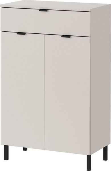 Germania Kommode GW-Arcena 1981-572, in Kaschmir, mit Metallfüßen, 60 x 97 x 34 cm (BxHxT)