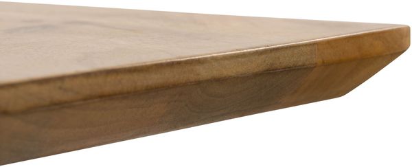 Esstisch Mango 240x100x74 natur lackiert / Epoxid schwarz, Kreuzgestell rund anthrazit matt EPOXY Bild 7