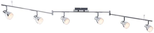 Paulmann LED Deckenlampe Deckenleuchten 6x 4,6W Silber 3000K warmweiß entspricht6x 30W6456 Bild 2