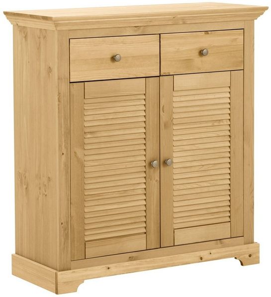 OTTO home Schuhkommode Ayanna Kommode für ca. 9 Paar Schuhe, Schuhschrank aus massiver Kiefer, FSC®, Breite 94 cm