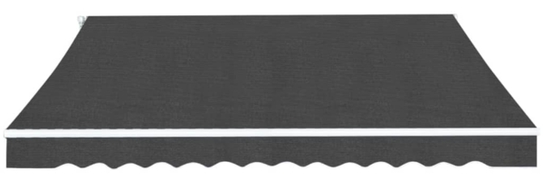 vidaXL Gelenkarmmarkise 350 cm Anthrazit 275567