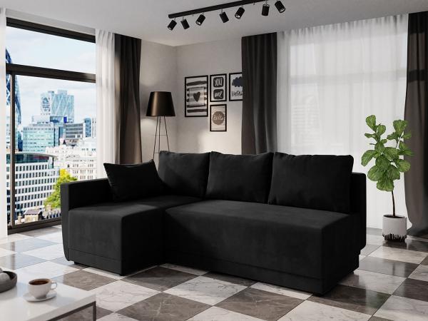 Ecksofa Zeles, Farbe: Mono 248