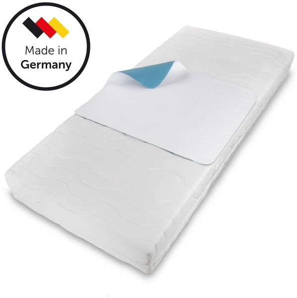Blumtal® Inkontinenzunterlage waschbar 75x90 cm - Betteinlage für Babys - OEKO-TEX zertifizierte Inkontinenz Bettunterlage für Babys - Bettunterlage wasserdicht - Inkontinenzauflage 75x90 cm - 2er Set