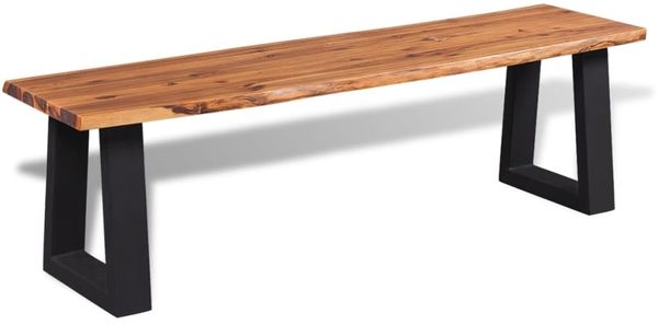 vidaXL Sitzbank Akazienholz Massiv 145 cm 245687