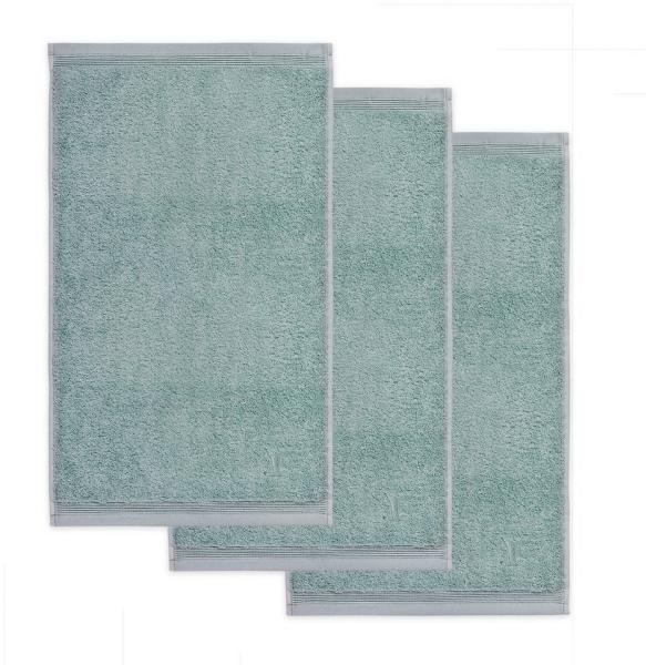 Möve Superwuschel Gästetuch 30x50 cm aus 100% Baumwolle, Tea 3er Set