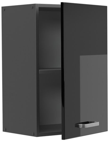 Hängeschrank R-Line Schwarz Hochglanz 40 cm Vicco Bild 4