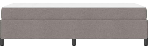 vidaXL Boxspringbett Taupe 100 x 200 cm Stoff 3398840 Bild 8