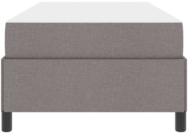 vidaXL Boxspringbett Taupe 100 x 200 cm Stoff 3398840 Bild 7