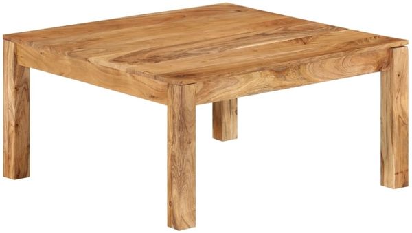 vidaXL Couchtisch 80x80x40 cm Massivholz Akazie 338031