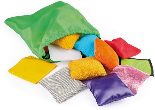 EDUPLAY 120744 Sensorik-Säckchen, mehrfarbig, 20-teilig (1 Set)